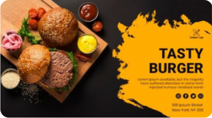 restaurant's Banner